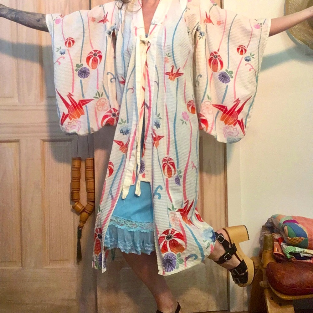 Vintage handmade kimono